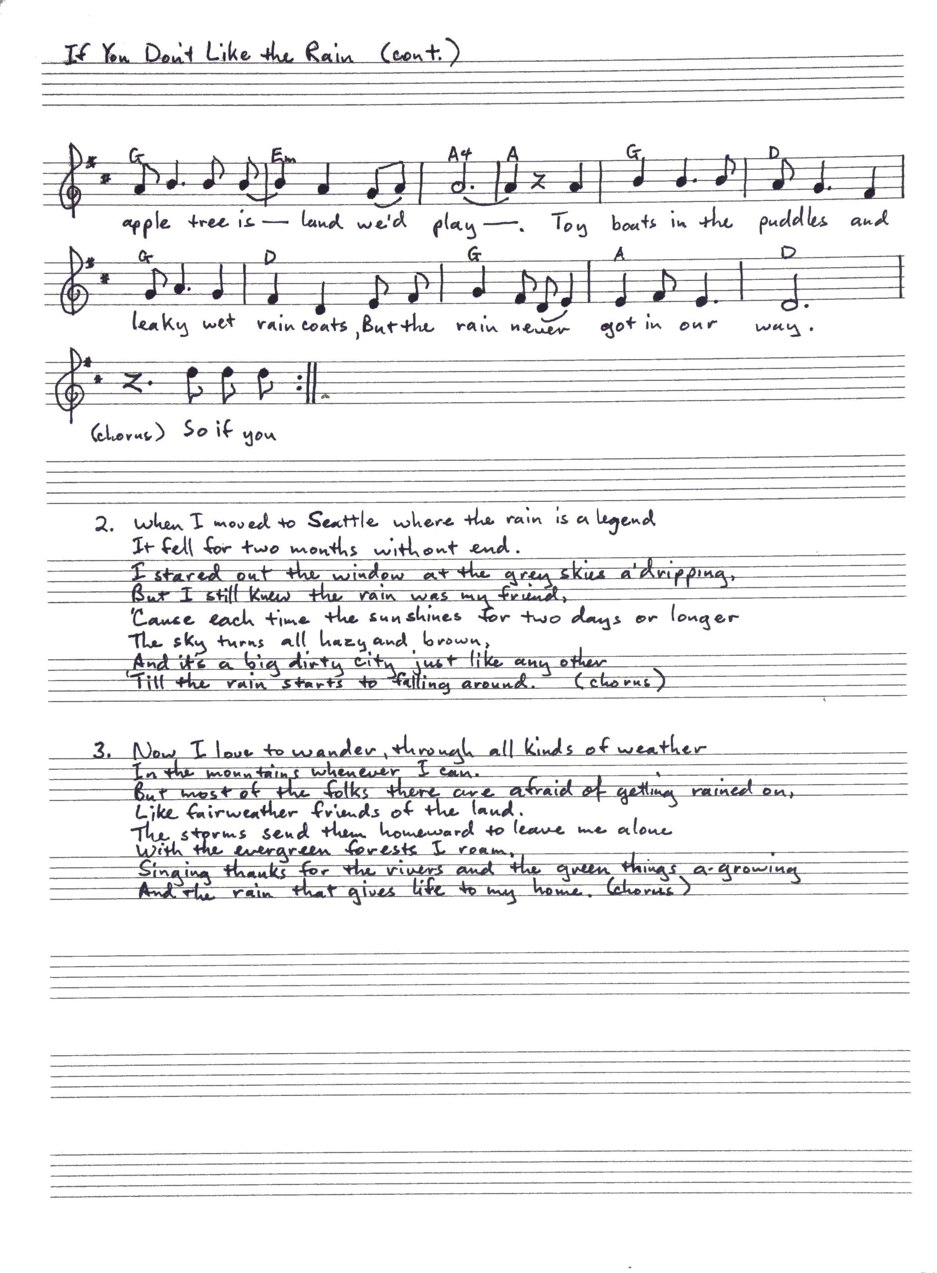 True Love Will Find You In The End (Guitar Chords/Lyrics) for Leadsheets -  Sheet Music to Print